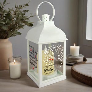 Celebration Of Life Memorial Lantern Sympathy Gift - The Grandparent