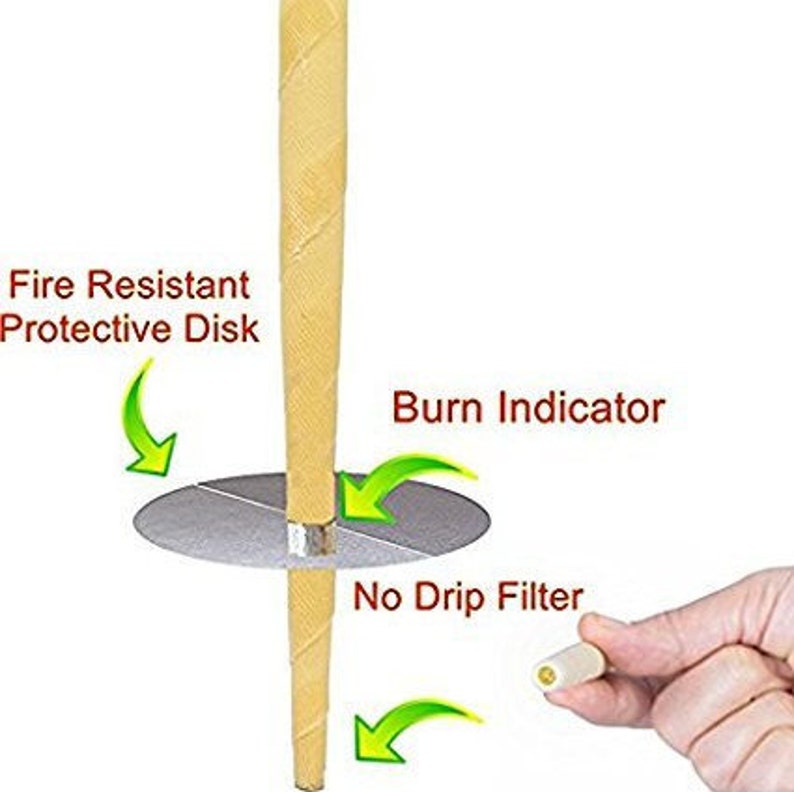 Ear Candling Kit 100 AllNatural NonToxic Colorful Etsy