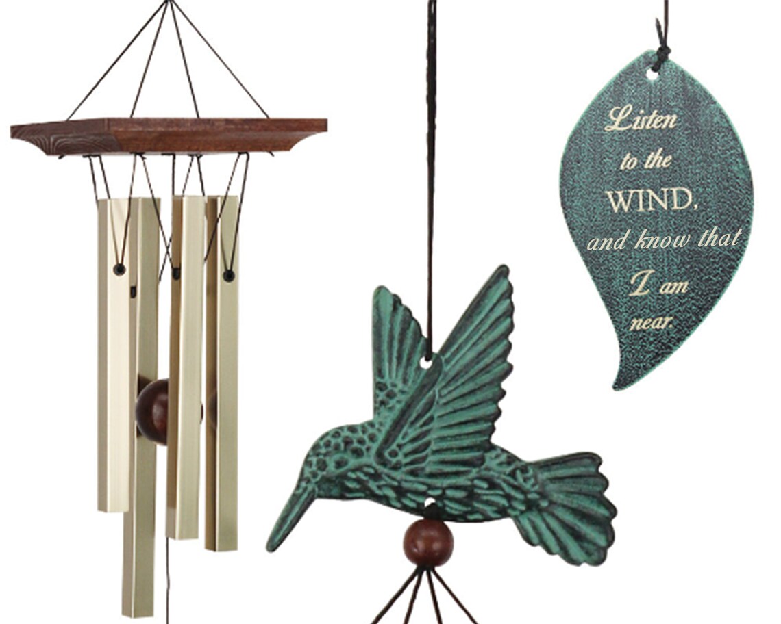 Hummingbird Memorial Wind ChimesListen To The WindCustom Etsy