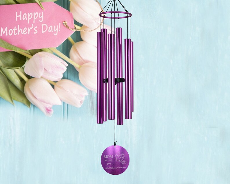Personalized 36'' Large Wind Chimes Custom Gift for Etsy