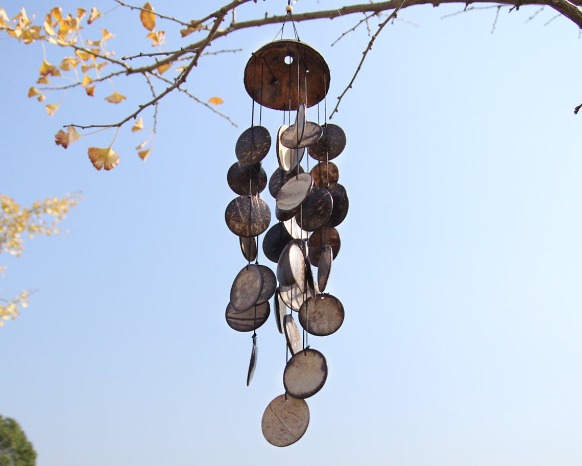 Coconut Shell Wind Chimes Home Decoration WindChimes For Etsy