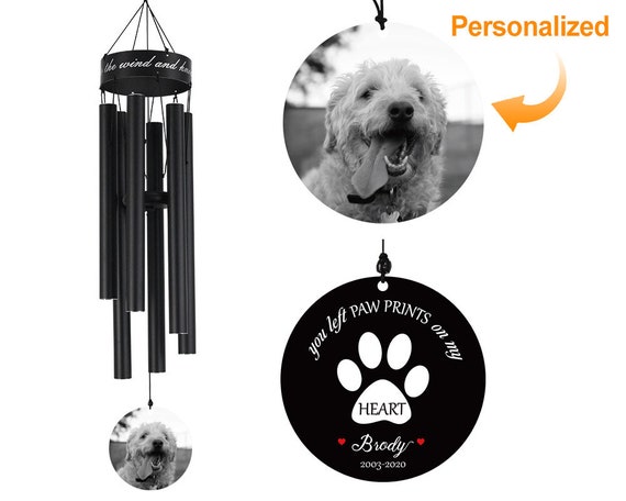 dog memorial wind chimes
