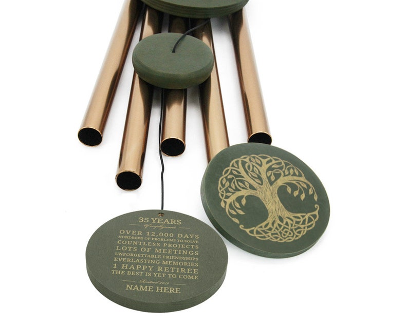 Personalized Retirement GiftsRetirement Wind ChimesTree of Etsy