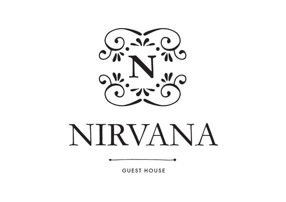 Guesthouse Logo Hotel Logo Crest Logo Cafe Logo Elegant Etsy