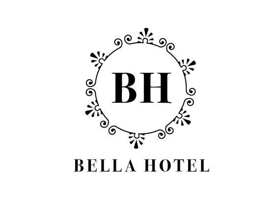 Hotel Logo Guesthouse Logo Simple Logo Boutique Logo Etsy