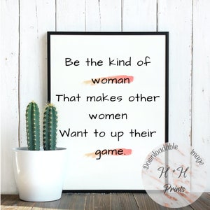 Boss Babe Quote Wall Art, Female Empowerment Inspirational, Office Decor, Motivational  Printable Wall Art, Gifts for Her, Digital Download