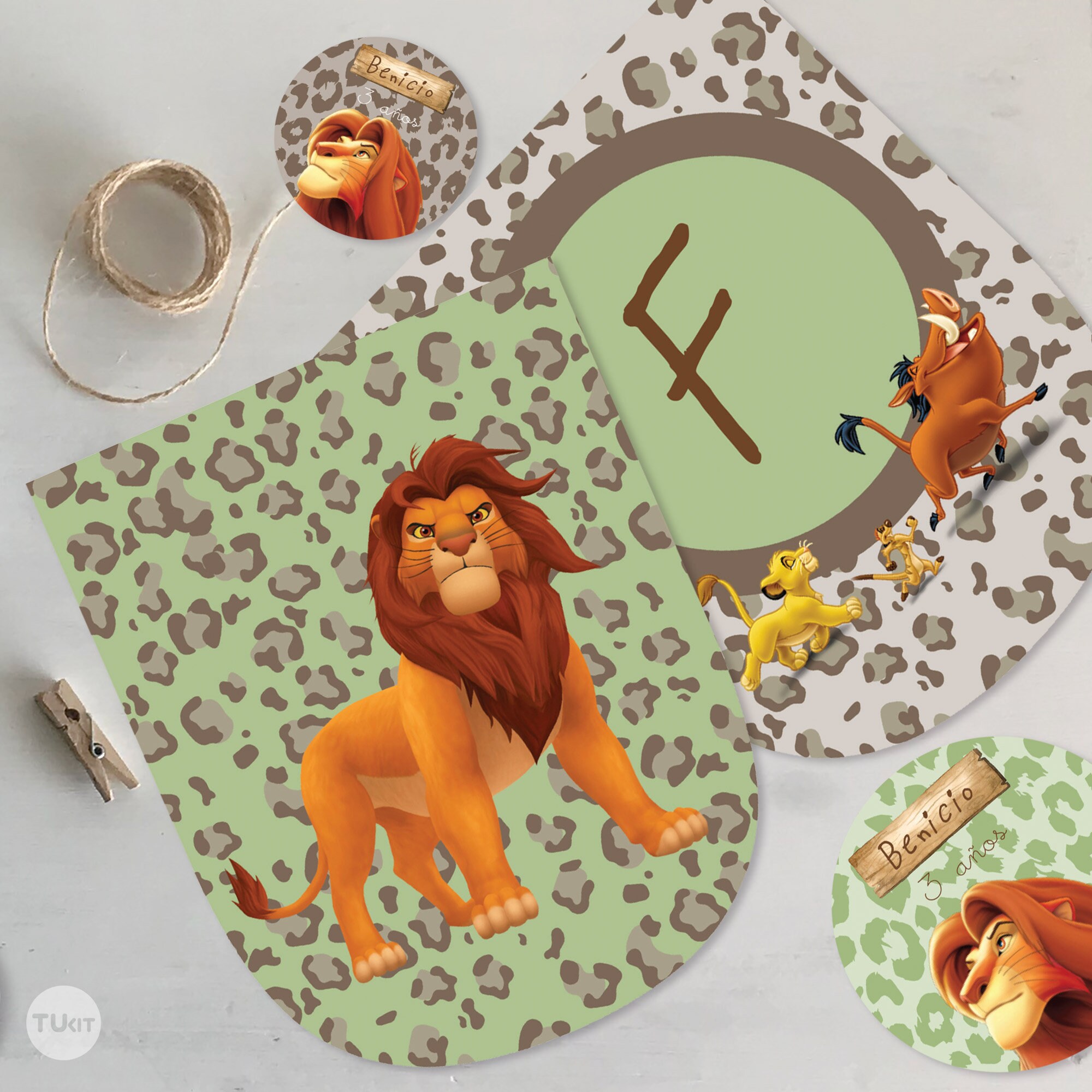 Party Supplies Paper & Party Supplies Party Décor Kit Imprimible Deco ...