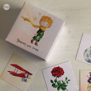 Printable game little prince watercolor party bundle supplies tukit