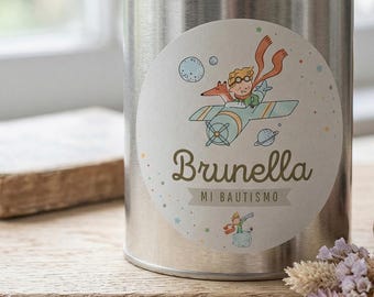 Printable circles, The Little Prince, editable text in Canva, circle 5cm x 10cm, Tukit