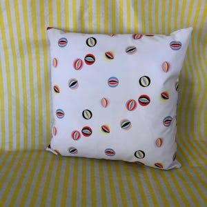 Outdoor cushion cover, decorative cushion, pillow, sofa cushion, couch cushion, approx. 50 x 30 cm, decorative cushion
