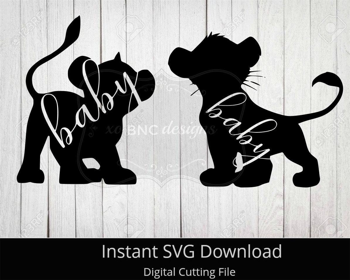 Download Baby Lion Svg Lion Family Collection Svg Instant Download Etsy
