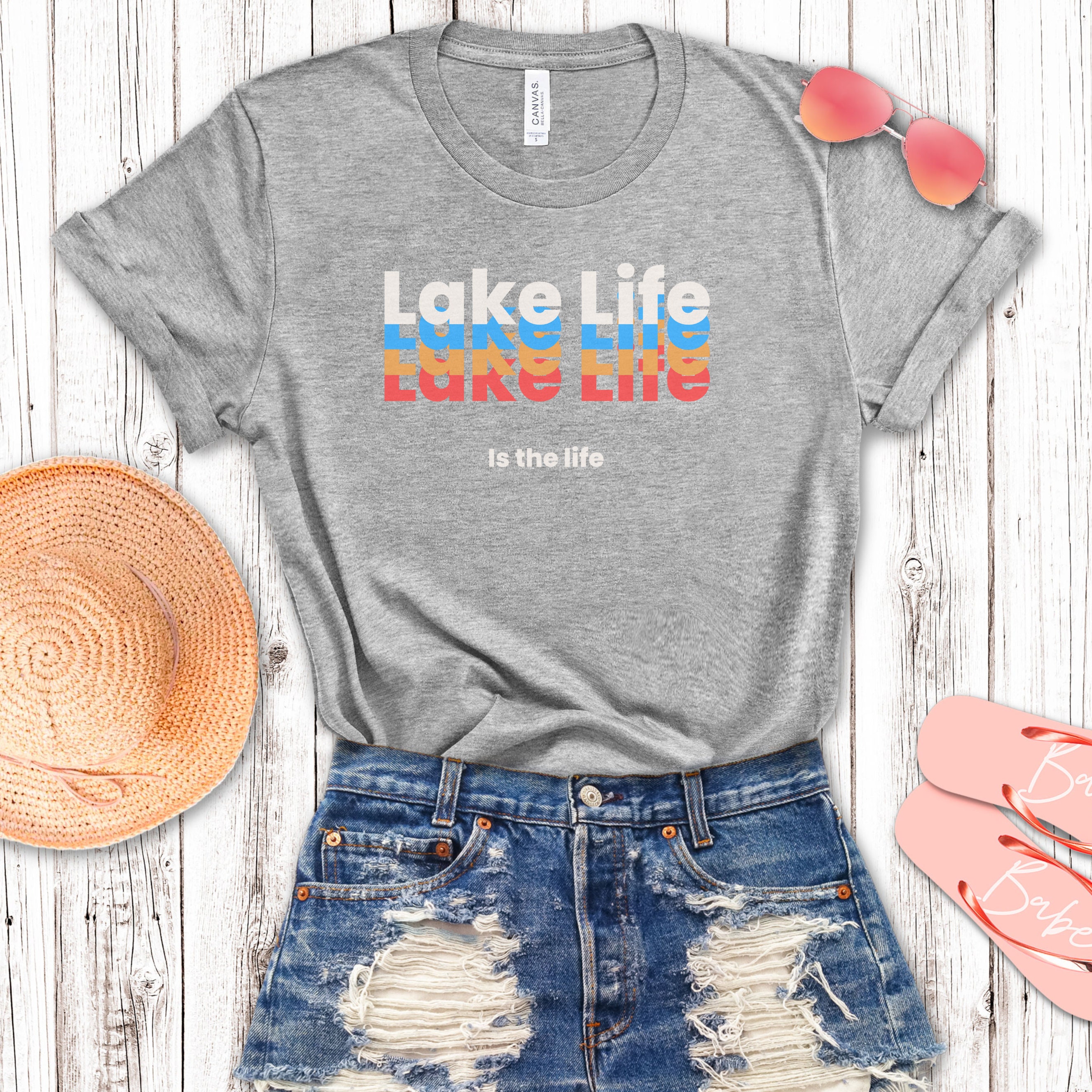 Lake Life Shirt, Lake Shirt, on the Lake, Gift for Lake Lover, Vacation