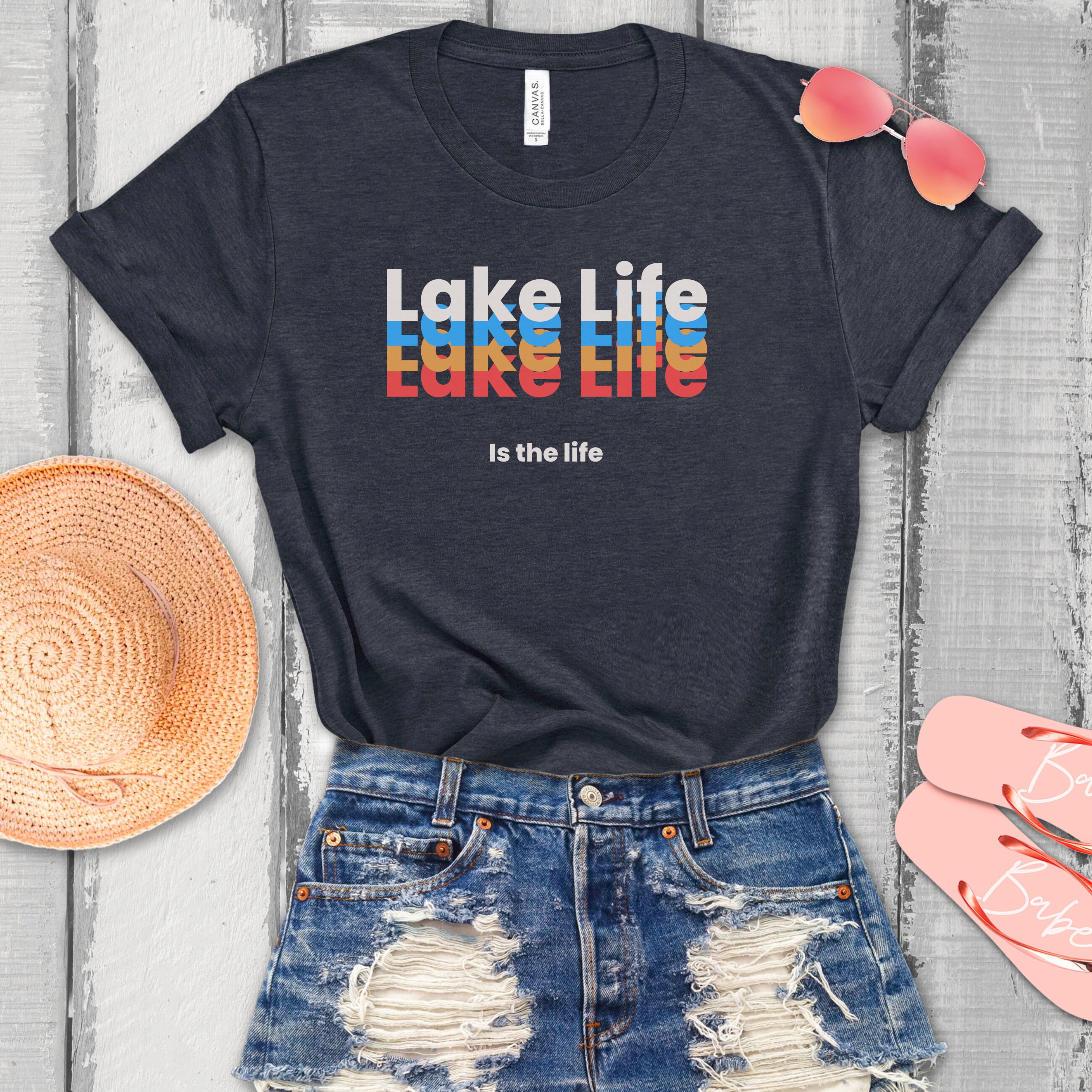 Lake Life Shirt, Lake Shirt, on the Lake, Gift for Lake Lover, Vacation