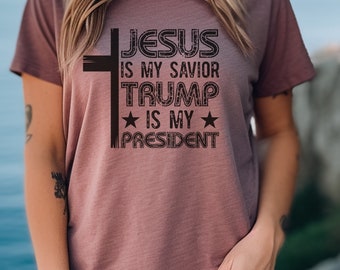 Bella en Canvas Trump 2024-shirt, Trump Vance 2024 verkiezingsshirt, Trump Punisher-shirt, Vance 2024, president Trump en Vance VP-shirt