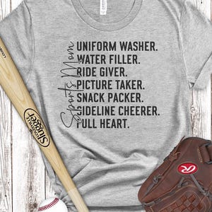 Football Mom T-Shirt | Bella + Canvas Sports Mom Tee | Funny Football Mom Shirt | Game Day Mom Top | Proud Football Mom Gift