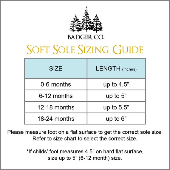 Carozoo Size Chart