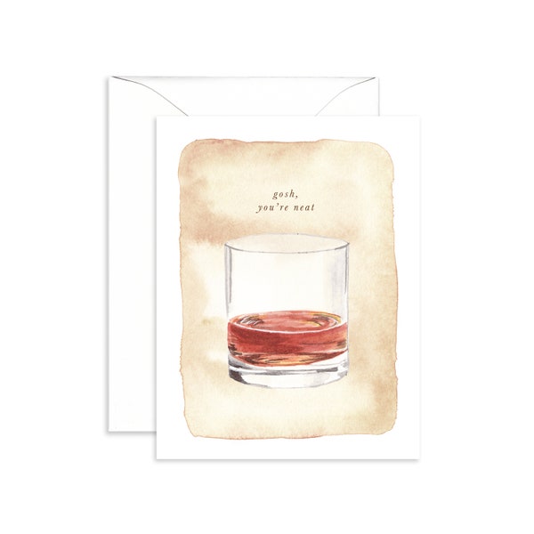 Whiskey Card - Etsy