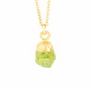Peridot Necklace  Dainty Peridot Necklace  Gold Peridot Necklace  Silver Peridot Necklace  August Birthstone Necklace  Gift for Girlfriend