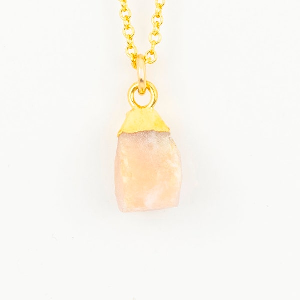 Raw Crystal Necklace - Etsy