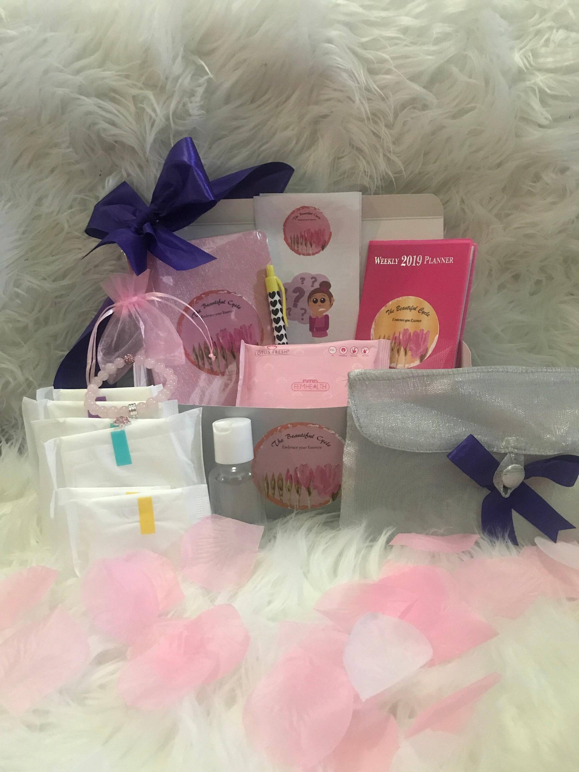 Girls Menstrual Starter Kit Etsy