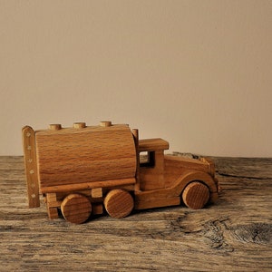 Wooden Tank truck in Handmade image 1