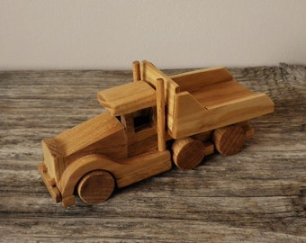 Wooden Toy Lorry in Handmade