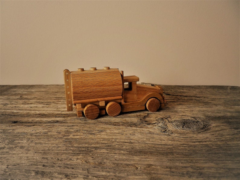 Wooden Tank truck in Handmade image 1