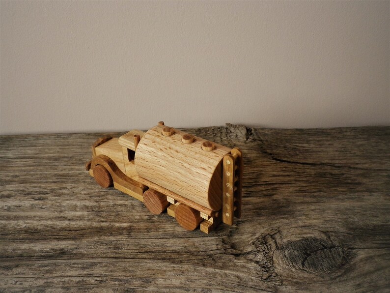 Wooden Tank truck in Handmade image 2