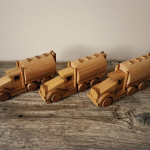 Wooden Tank truck in Handmade image 3