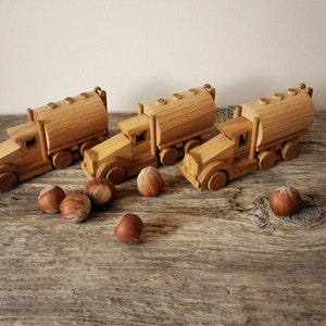 Wooden Tank truck in Handmade image 4