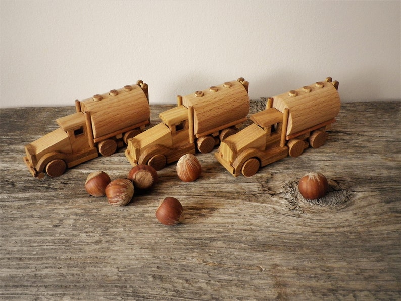 Wooden Tank truck in Handmade image 4