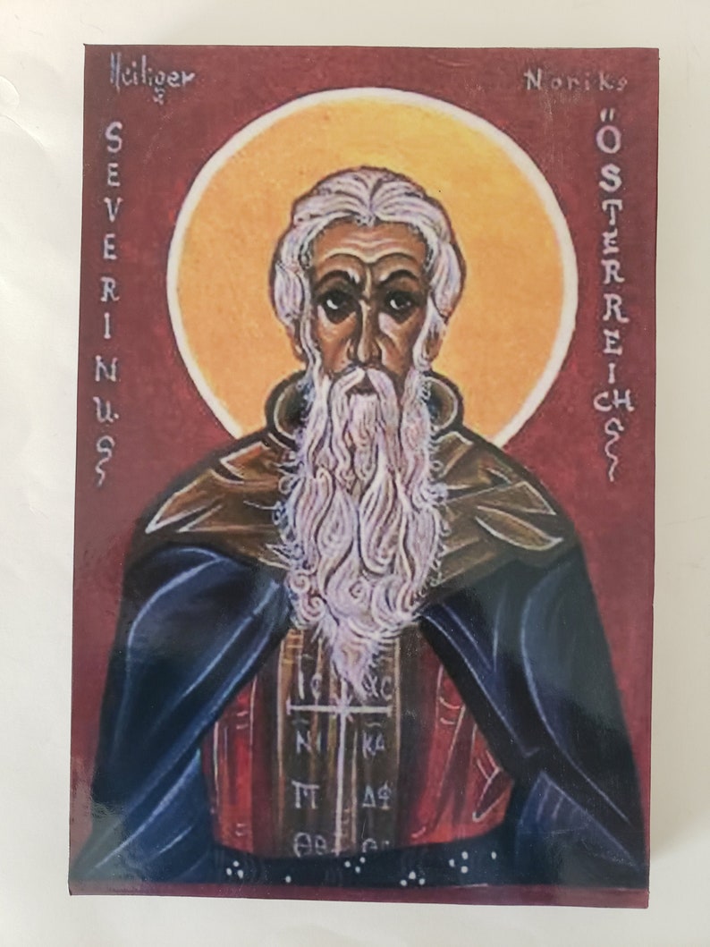 Saint Severinus Apostle of Noricum Etsy