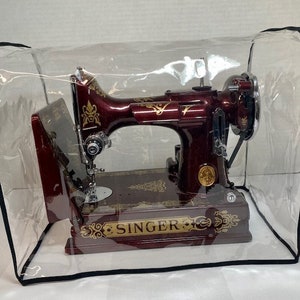 Singer Featherweight Sewing Machine Carrying Case With Singer Emblem Made  From PNW Red Cedar. 
