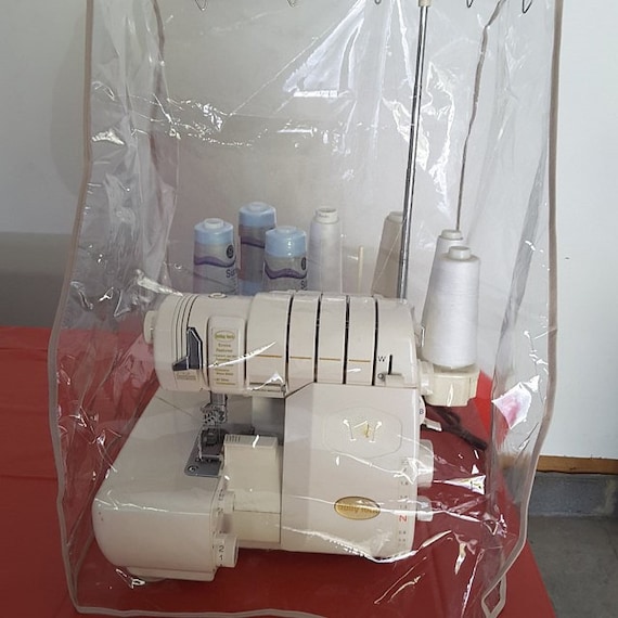 Dust Cover for Bernina Funlock Serger Overlock with Thread Guides