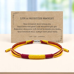 Spain Flag Bracelet, Spain Bracelet, Protection and Lucky Surfer String Bracelet, Tibetan Wrist Wrap Bracelet, Boho Style Bracelet