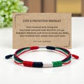 Palestine Flag Bracelet, Palestinian Bracelet, Protection and Lucky Surfer String Bracelet, Tibetan Wrist Wrap Bracelet, Boho Style Bracelet product logo
