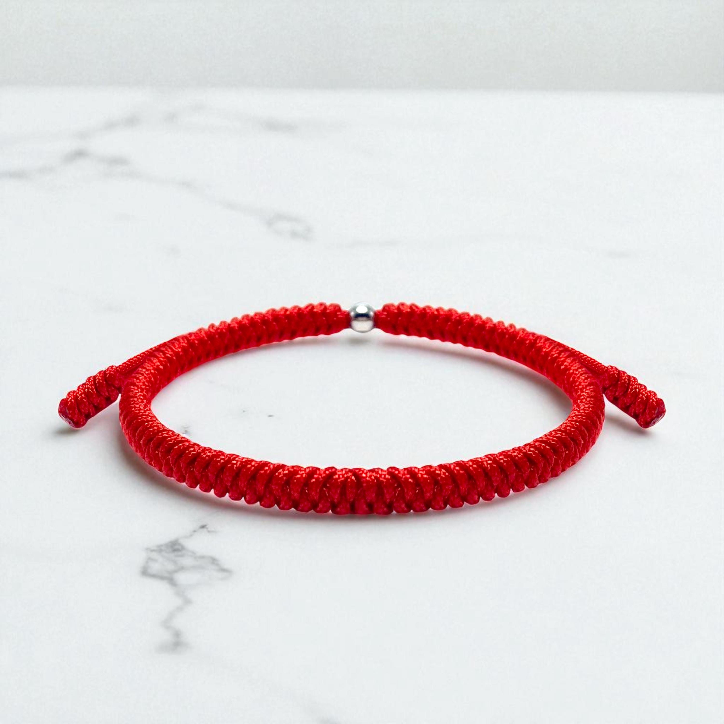 Bracelet Bouddhiste tressé version Rainbow (qualité supérieure