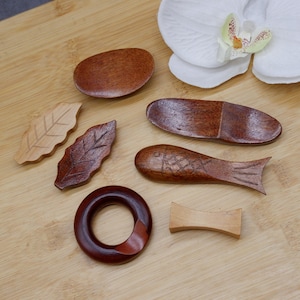 Unique Wooden Chopstick Rest, Luxury Wood Chopstick Holders, Chopstick Rest for Home Decor, Decorative Wooden Chopstick Holder,Luxury Gift