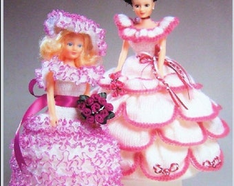doll toilet roll holder pink
