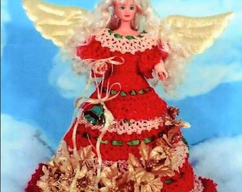 barbie christmas tree topper