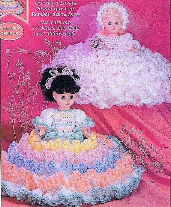 crochet pillow dolls