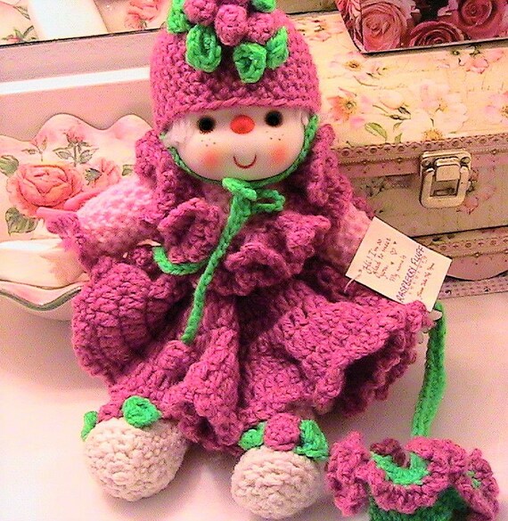 Tools Raspberry Fluff Dumplin Design Lollipop Lane Crochet Fashion Doll