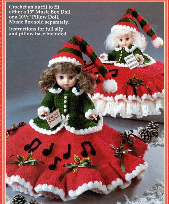 crochet pillow dolls