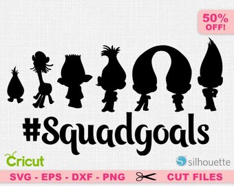 Download Squad goals svg | Etsy