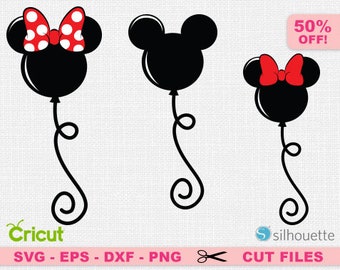 Download Mickey balloon svg | Etsy