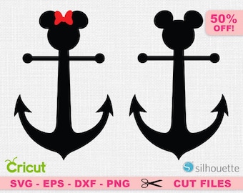 Download Mickey anchor | Etsy