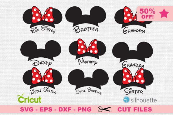 Download Disney SVG Disney Monogram SVG Mickey SVG Minnie Svg | Etsy