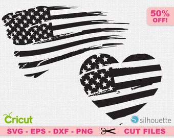 Distressed Flag svg, USA svg, American flag svg, Distressed Flag cricut. Grunge svg, Grunge Cricut, Patriotic svg, Heart svg, Flag svg