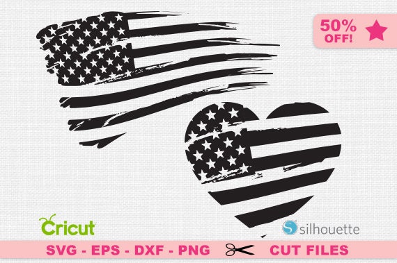 Download Distressed Flag svg USA svg American flag svg Distressed ...