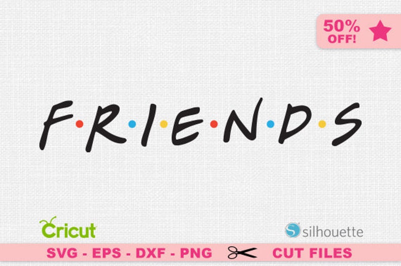 Download Friends logo Friends svg Friends logo svg Movies svg Funny | Etsy